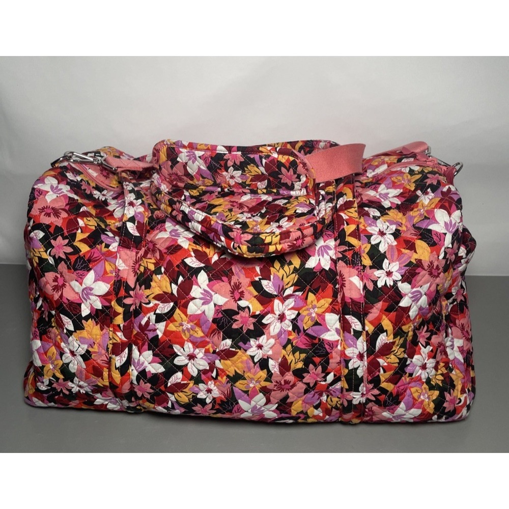 Rare Vera Bradley Quilted‎ Oversized Duffle Travel Bag